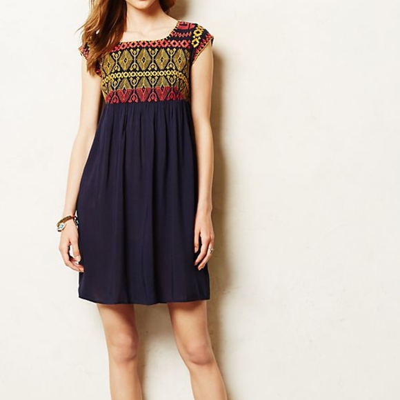 Anthropologie Dresses & Skirts - Anthropologie Dress Edme & Esyllte Embroidered